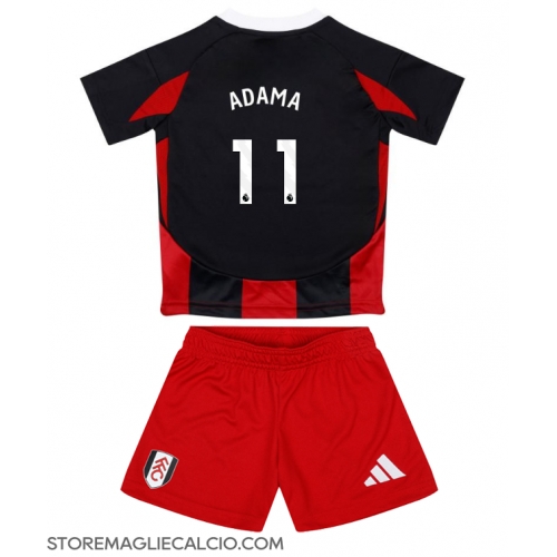 Fulham Adama Traore #11 Maglia Gara Trasferta Repliche 2024-25 Bambino Maniche Corte Fulham Adama Traore #11 Maglia Gara Trasferta Repliche 2024-25 Bambino Maniche Corte